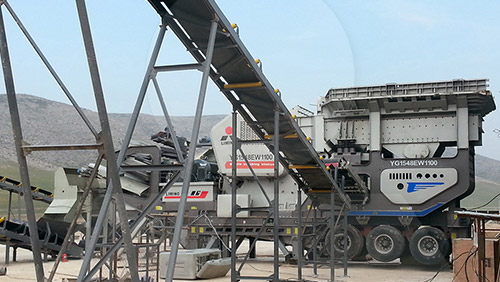 移動破碎制砂一體機現(xiàn)場作業(yè)