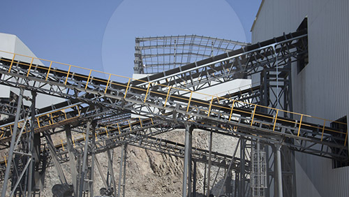 皮帶輸送機使用中