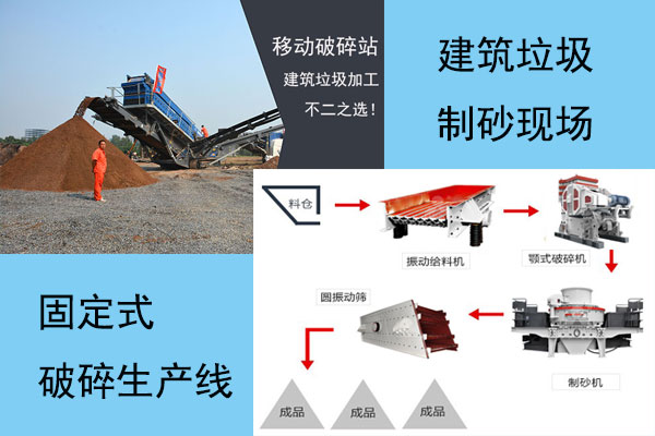 建筑垃圾制砂和正常的山石制砂選什么設(shè)備？