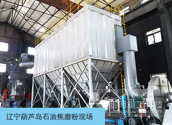 遼寧葫蘆島石油焦磨粉項目現(xiàn)場