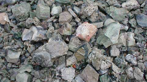 礦渣現(xiàn)場展示圖