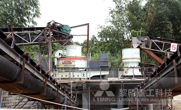 福建閩侯河卵石制砂生產(chǎn)線