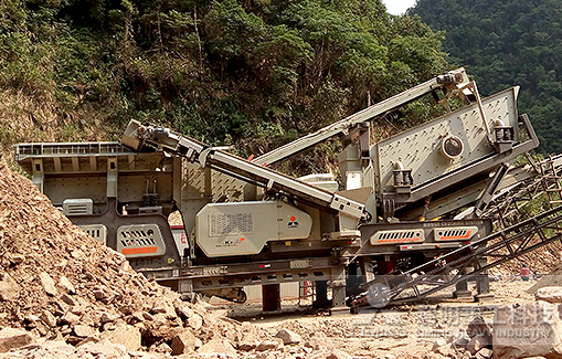 時(shí)產(chǎn)100噸石灰石移動(dòng)破碎站